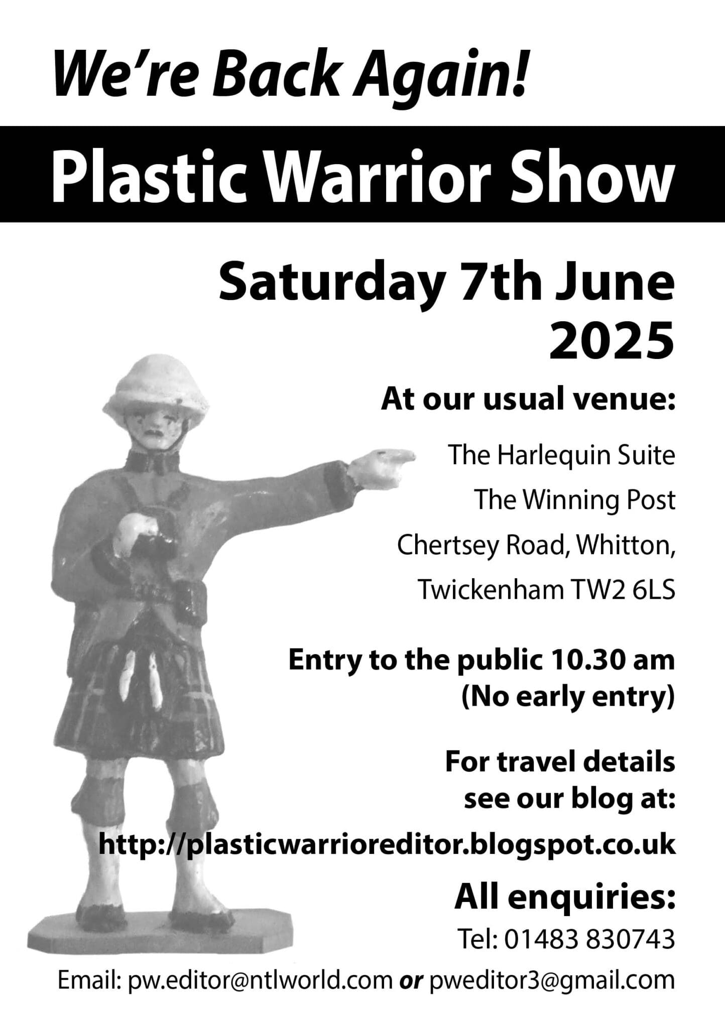 Plastic Warrior Show 2025 Herald Toys and Models