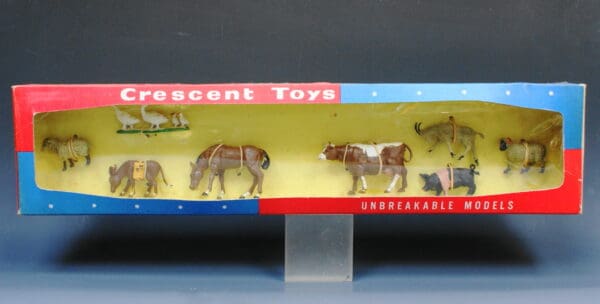 Crescent Toys Farm Animals - Box Set