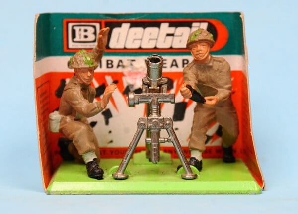 Deetail British Mortar & Crew (Carded Set)