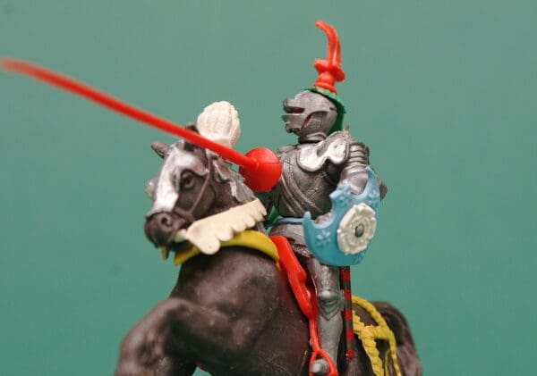 Swoppet C15th Knight Defending - YELLOW PVC Caparison