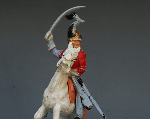 Timpo Battle of Waterloo British Mounted Dragoon Guard - Image 4