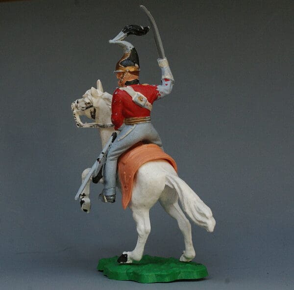 Timpo Battle of Waterloo British Mounted Dragoon Guard - Image 2