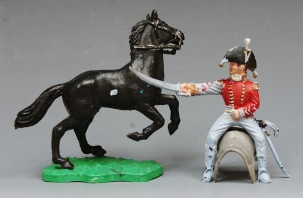 Timpo Battle Waterloo British Mounted Duke of Wellington - Image 4